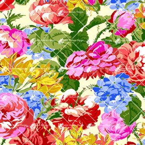 Large Chintz Multi Col F3015