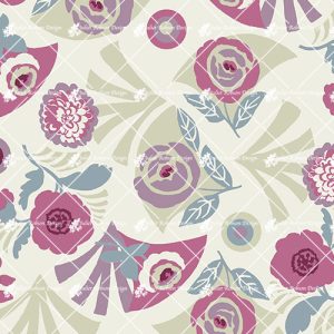 Art Deco Roses F1142