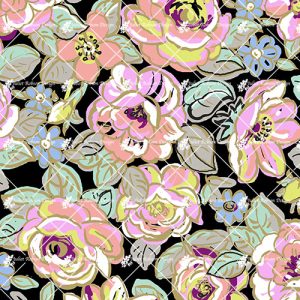 Boldly Drawn Roses F920