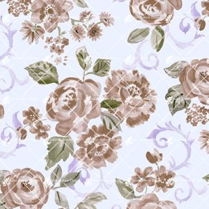 Sepia Grey Rose Wc FCC259