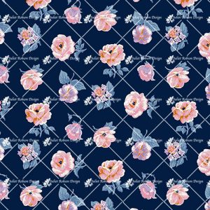 Rose and Bud Scatter DITSY1051