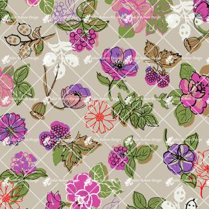Scatter Flo on Taupe F941