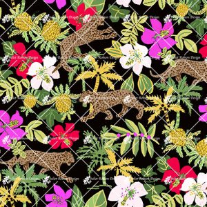 Leopard in Jungle T3002