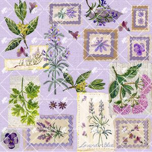 Herb Collage CARD137
