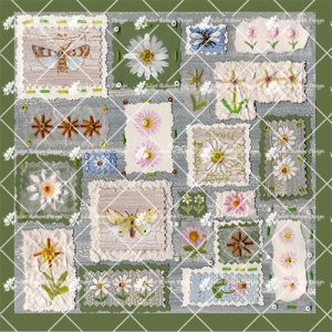 Collage Beads CARD140