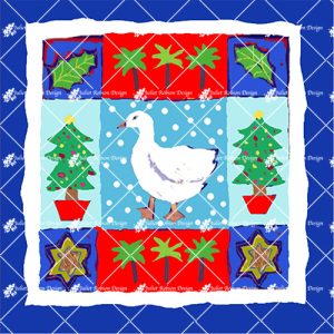Christmas Goose CARDC180