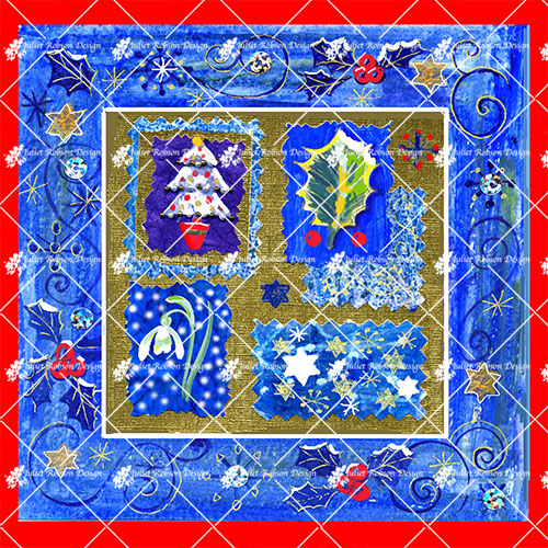 Xmas Motifs CARDC284