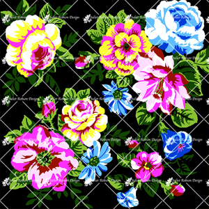 Bright Floral CardC211