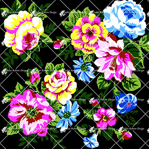 Bright Floral CardC211