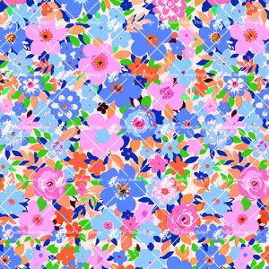 Flat Floral D2462