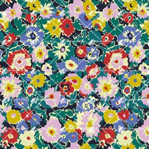 Flowers Loose Black D2268