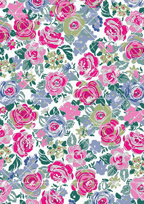 Scattered Roses F1031