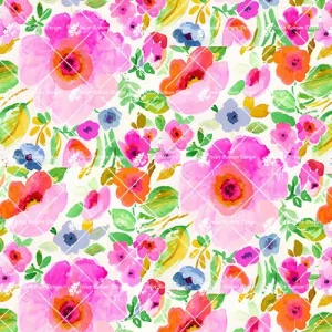 Watercolour Floral F2331