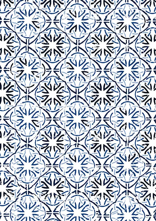 Blue Tiles M7282
